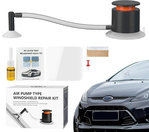 Glaskratzer-Reparaturset – Windschutzscheiben-Reparaturset, Autoglas-Nano-Reparaturflüssigkeit | Auto-Riss-Reparatur-Set, Auto-Windschutzscheiben-Reparatur-Set, Luftpumpen-Glas-Reparaturflüssigkeit