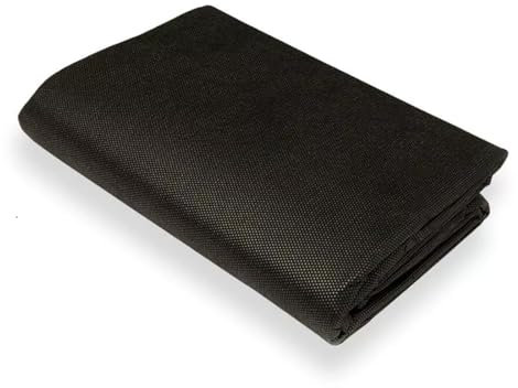 Extra breiter schwarzer Polsterboden-Trägerstoff, Dipryl-Unterstoff, Corovin, Sofa, Stuhl, Futterstoff | 101,6 cm breit x 3 m lang, vorgeschnitten 101,6 x 299,7 cm