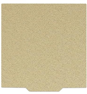 HIKUDIY 230x230mm PEI+PEI Doppelseitige Bauplatte für Anycubic Kobra 2/Kobra 2 Pro/Kobra 2 Neo, 3D Drucker Teile Texturierte PEI Federstahlplatte Druckbett für Anycubic Kobra/Kobra Go 3D Drucker