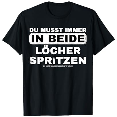 Lustiges Nasenspray Spruch Shirt - Sarkastisches Geschenk T-Shirt