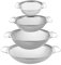 FPHADO Fine Mesh Paint Strainer, Double Handle Paint Bucket Strainer Tool Insert for Fruits and Vegetables