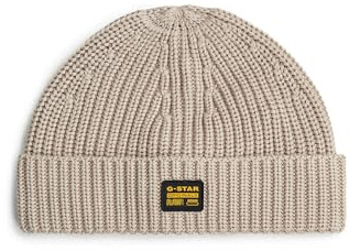 G-STAR Originals Fisherman Beanie, Men's Beanie, Color Beige