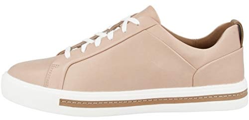 Clarks Damen Un Maui Lace Derbys, Blush Leather, 40 EU