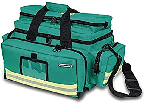 ELITE BAGS (Emergency's) - Great Capacity Notfalltasche | grün | großzügig | Abnehmbarer Schultertragegurt