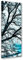 Leinwandbild XXL Baum Wandbild Kunst Natur Blau 60x150 cm