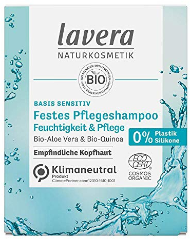 Basis Sensitiv - Feuchtigkeit & Pflege Festes Shampoo 50g