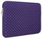 RAINYEAR 15.6 Inch Laptop Sleeve Diamond Foam Shock Resistant Padded Case Fluffy Lining Protective Zipper Cover Carrying Bag Compatible with 15.6 Notebook Computer Tablet Chromebook(Purple)