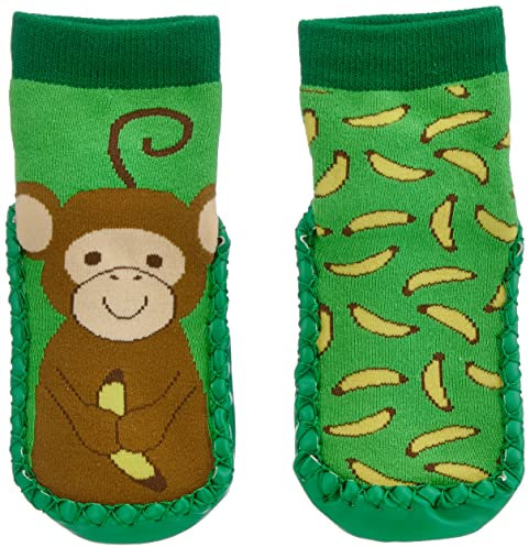 Playshoes Unisex Kinder Hüttenschuhe Hausschuh, Grün, 28/29 EU