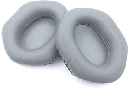 GLASSNOBLE Foam Ear Pads,Foam Ear Pads Pillow Cushion For V-Moda Xs Crossfade M-100 Lp2 Lp Dj Headphones Grey Grey Net