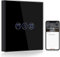 BSEED Interruttore Smart per Tapparelle ZigBee, Compatibile con Smart Life/Tuya APP, Funziona con Alexa e Google Home, Interruttore Alexa per Tapparelle Nero (Hub Richiesto)