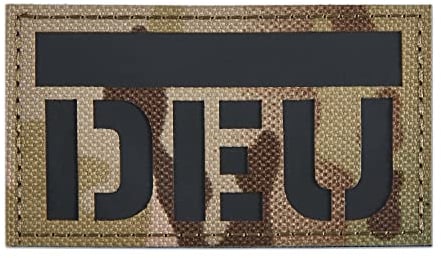 DEU Deutschland IR Infrarot Reflektierende Patches Klett Militär Bundeswehr Patch Klett Patches Für Taktische Kleidung Rucksack Baseballkappe Uniform Weste Hundegeschirr