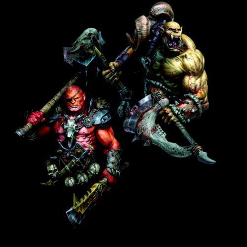1/10 Antiker Ork-Krieger Büste Resin Modellbausatz, Miniatur Resin Modellteile // g7xs3-3(unmontiert und unbemalt)