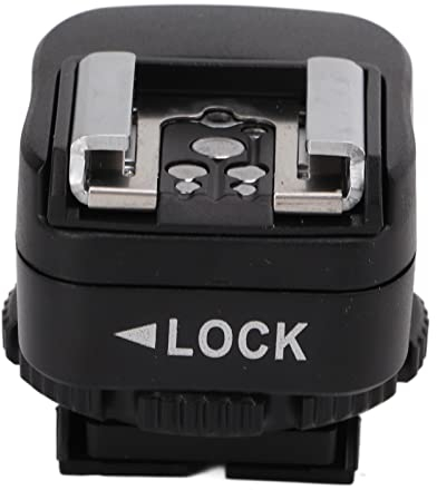 Blitzschuhadapter, Blitzadapter, Hotshoe Adapter, Wein Hsh Hot Schuh Zu Haushalt Adapter, TF-334 Hot Shoe Adapter Schuhadapter Mit Extra Pc Sync Anschluss Für A73 Camera Flashlite
