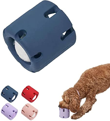 Labstandard Tennis Tumble Puzzle Cup Interactive Chew Toys for Small & Medium Dogs, Puppies - Blue