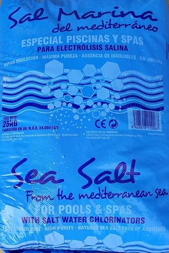 Sal Marina Piscinas 25 kg (Pack 4 sacos)