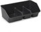 CABLEPELADO Organizador Fregadero estropajero | Organizador de Fregadero | Guarda Estropajo de Cocina | Soporte para Fregadero Estropajo de Cocina | 3 en 1 | Plástico | Negro
