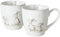 Tassen Becherset Ostern Hasenkinder Nostalgie Keramik je 480 ml