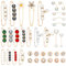 Qianyu 35 Stück Sicherheitsnadeln Faux Perlen Brosche Kragen Clip Damen Broschen Pins Pullover Schal Clips Doppelkopf Perle Kleid Hemd Clips für Frauen Cardigan-Brosche Dekoration Kostüm Zubehör