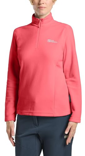 Jack Wolfskin Damen Taunus HZ W Pullover, Sunset Coral, XXL