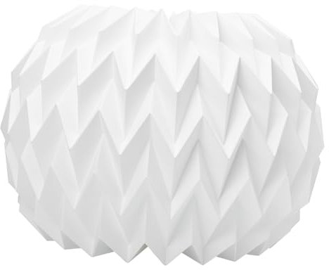 CRILSTYLEO Hängelampenschirm Aus Papier Origami-lampenschirm Flauschiges Licht Dekorativ Für Zuhause