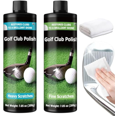 DINGSEN golf club polish,golf cleaning kit 200+200ml,suitable for Irons, Woods, Putters, Grips