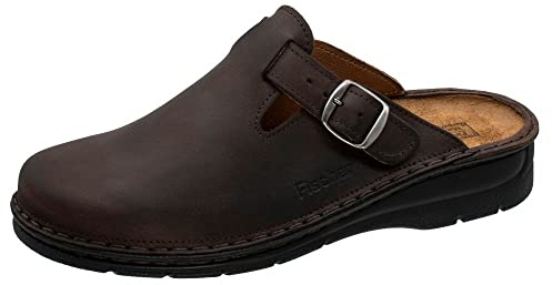 Fischer Andreas 19742, Herren Clogs, Braun (Mocca 714), 42 EU (7.5 UK)