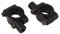 ICTRONIX Par Universal de 8 mm para Motocicleta, Soporte para Manillar de 22 mm, Color Negro