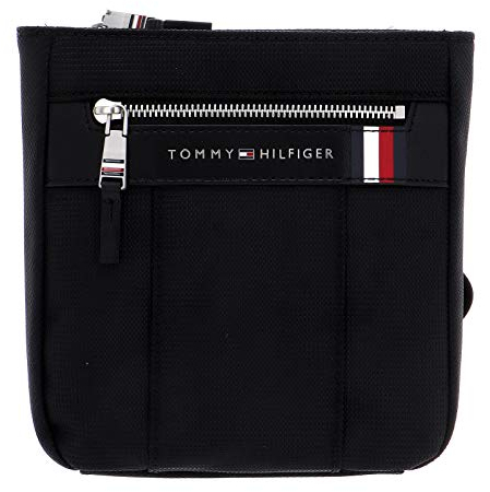 Tommy Hilfiger Herren Elevated Nylon Mini Crossover Business Tasche Schwarz (Black)