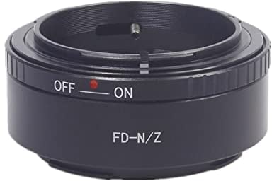 FD-Niko Z Objektivadapter Adapterring,für Canon FD/FLObjektiv Kompatibel für Nikon Z 7 und für Nikon Z 6 Spiegellose Vollformatkamera,FD to Niko Z Lens Adapter