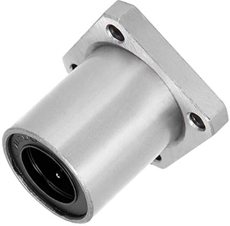 Rockyin Linearkugellager LMK16UU Linear Motion Kugellager Buchse mit Quadratischem Flansch Langer lineares Bewegungs-Zubehör