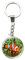 Deluxebase Magnidome Schlüsselanhänger Clownfisch Charming Glas Schlüsselanhänger Clownfisch Kuppel mit Edelstahl Kette