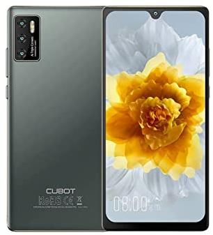 Cubot P50 - Smartphone 6.2 HD+, 6GB e 128GB, Doppia Fotocamera, 20MP, Batteria 4200mAh, Android 11, Processore Mediatek Helio P22, Colore Verde