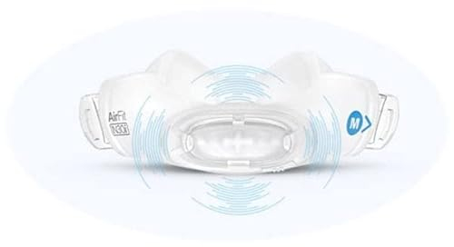 Cushion compatible with Resmed N30I (M) Quiet. Neue QuietAir Belüftungstechnologie und weicheres Silikonkissen für das AirFit N30i Nasenstützkissen.