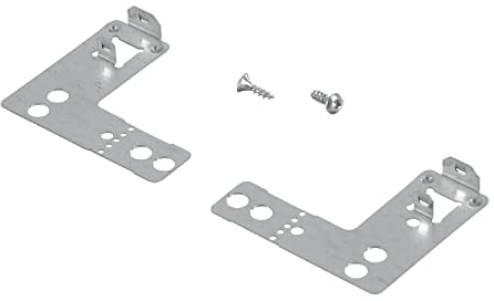 sparefixd Left & Right Cupboard Built in Fixing Kit Brackets to Fit Bosch Dishwa