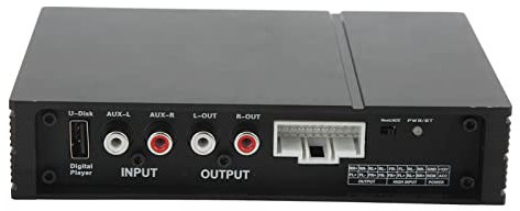 Sistema Audio per Auto, Amplificatore DSP per Auto a 4 Canali 12V per Automobili
