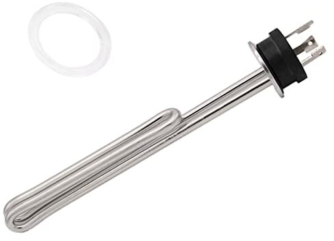 FOUNCY Heating Element, 240V 4.5kw 1.5 TriClover Integrated Brewing Heating Element with L6/30P Twist Lock Plug