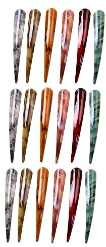 minkissy 18pièces Clips à Cheveux Pour Stylisme Séparation De Cheveux Accessoires Pratiques Pour Coiffures Éléguantes Et Colorées