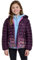 Mountain Warehouse Seasons Steppjacke für Kinder - Ultraleichte, warme, wasserdichte Steppjacke. Jungen & Mädchen Winterjacke mit Kapuze & Reißverschluss Violett 3-4 Jahre