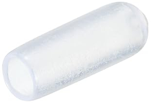 QUARKZMAN 200Stk Gummi-Endkappen 5mm(3/16) ID Vinyl PVC Runde Endkappe Abdeckung Schutzvorrichtungen für Schraubengewinde Klar