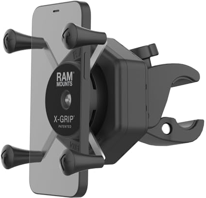 Support à pince X-grip Ram Mounts RAM-HOL-UN7-462-400 avec système anti-vibration Vibe-Safe