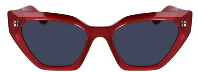 KARL LAGERFELD Women's Sunglasses KL6145S - Red with Solid Grey Lens
