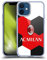 Head Case Designs Licenza Ufficiale AC Milan Palla Stemma Custodia Morbida in Gel Compatibile con Apple iPhone 12 Mini E Compatibile con Magsafe Accessori