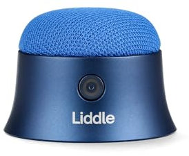 Liddle Speaker Magnetic Small Bluetooth Speaker Support MagSafe for iPhone 12/13/14/15, Wall Mountable Mini Bluetooth Speaker for Golf Cart, Magnetic Attach to Anywhere, True Wireless Speaker (Blue)