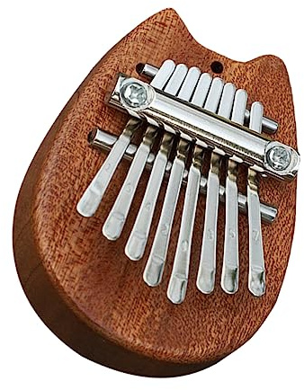 Generic 2stücke Mini Holz Kalimba Tasten Tragbares Daumenklavier Musikinstrument Aus Hochwertigem Holz Für Anfänger Und Musikliebhaber Für Einfachen Transport Spielen Unterwegs