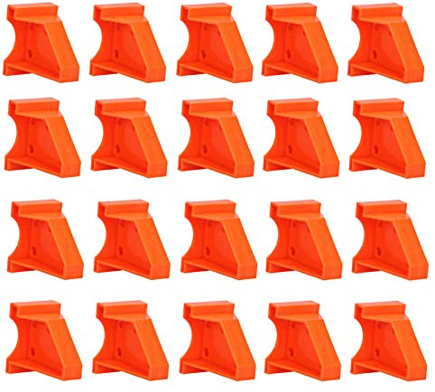 BORDSTRACT 20 Pcs ABS Floor Spacer, Stable Laminate Compatible Triangles Installation Spacer Industrial Tools