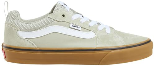 Vans Filmore, Zapatillas Hombre, Suede Canvas Khaki Gum, 44 EU