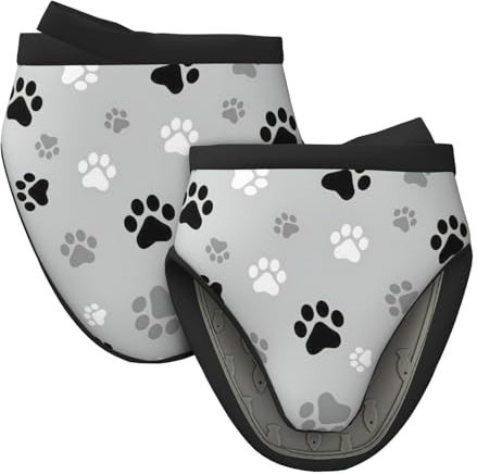 Animal Paw Stampe Natale Silicone Forno Guanti Presine Regalo Per Cucina Friggitrice Ad Aria Guanti Per Cucinare Cottura