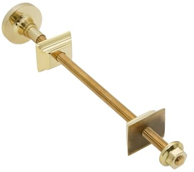 Infinity Decor Victorian Polished Brass Wall Support Sturdy Bracket Safety and Stability of Your Cast Iron Radiator Heating System