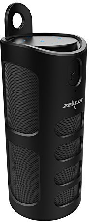 longteng ZEALOT Wireless Bluetooth V4.0 altavoz. Tocar EMP findlich, 20 horas de tiempo de parte. Manos libres, Negro