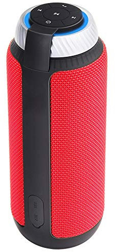 Bluetooth Speaker Portable Wireless Mini Speakers 25W DSP technology 360 Surround Sound High Definition Audio For Home,Party and Camping (color : Red)
